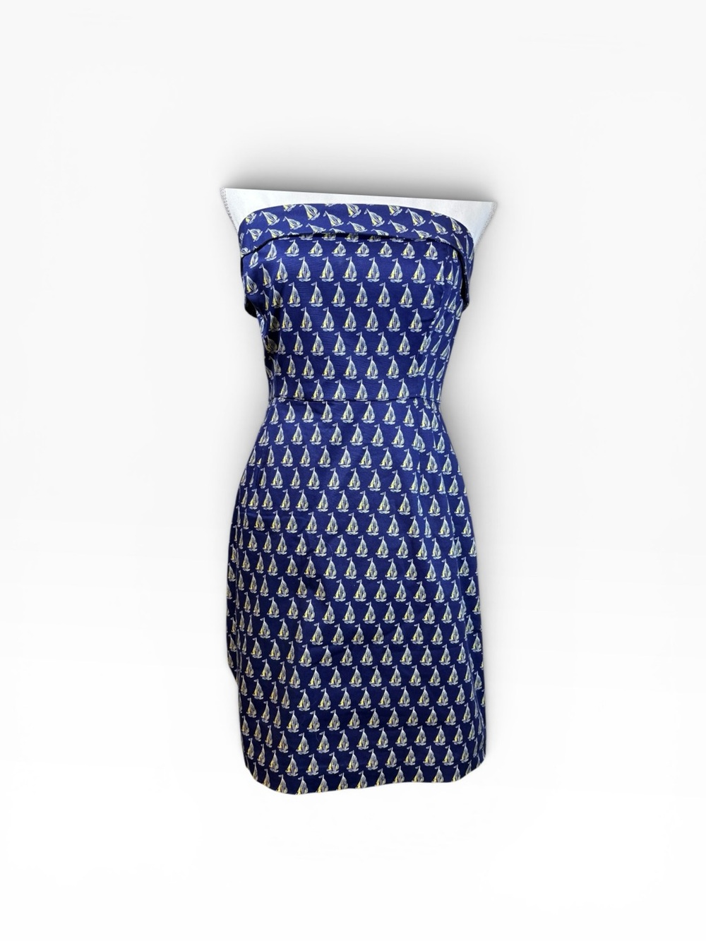 Vineyard Vines Blue Sailboat
Commodore Strapless Dress NWT 4
